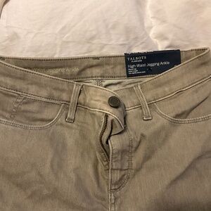 Talbots 2P High Waist Ankle Jeggings Gray